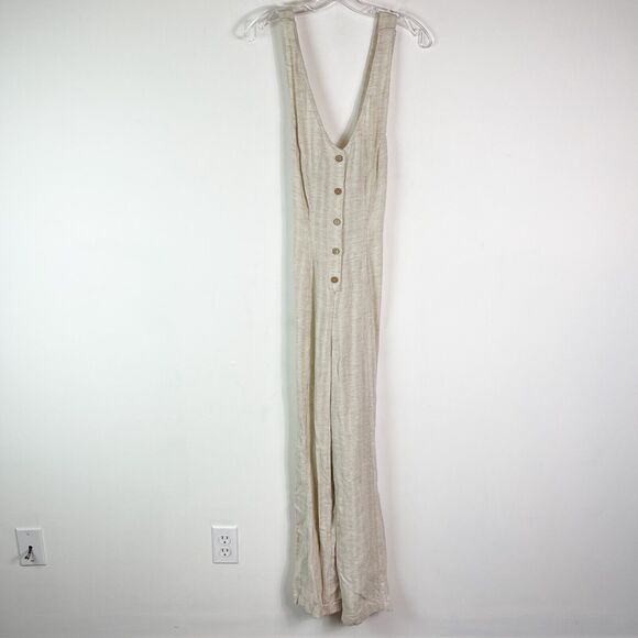 Rip Curl NWT Tan Surf Shack Jumpsuit Size S - Picture 3 of 9